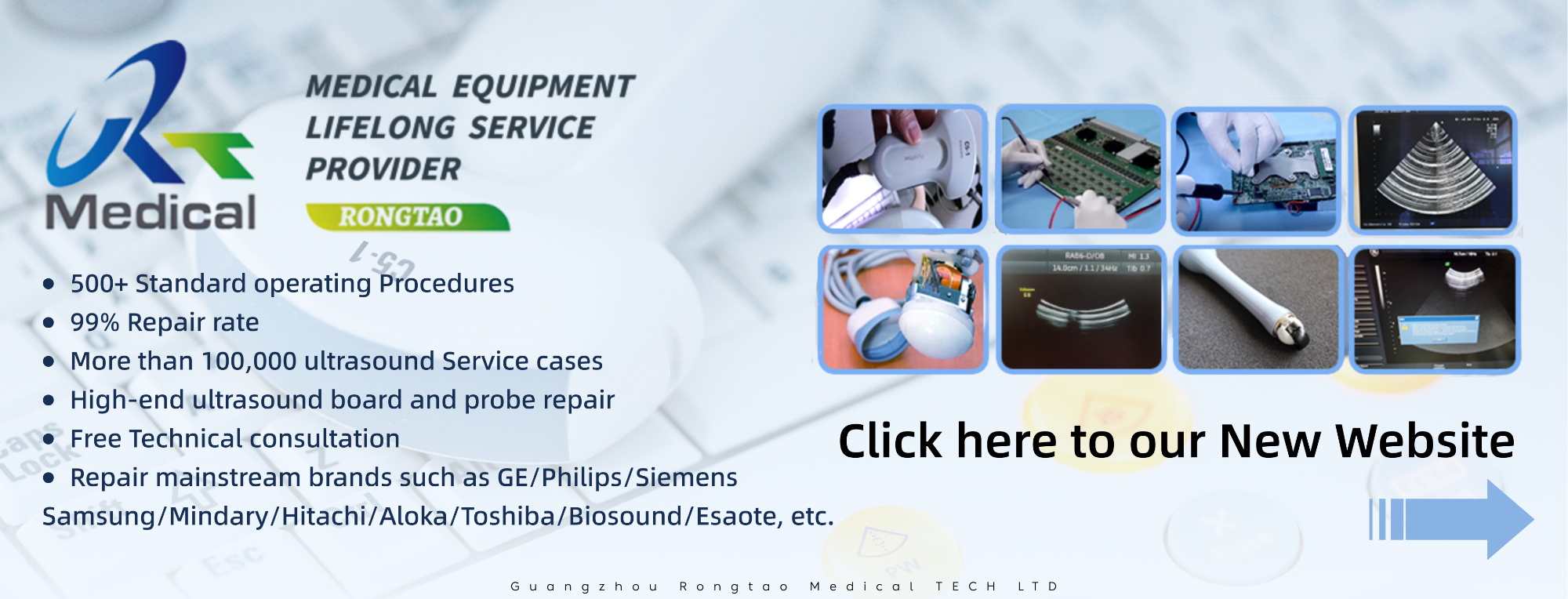 Medical equipment lifelong service provider
