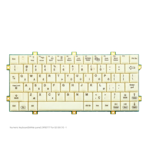 Numeric Keyboard(White panel) SP00777 for GE E8 E10